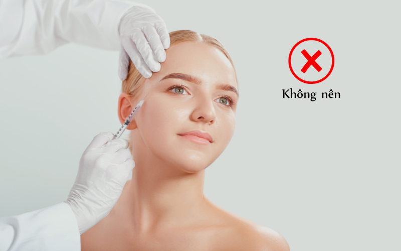 Ai không nên tiêm Botox?